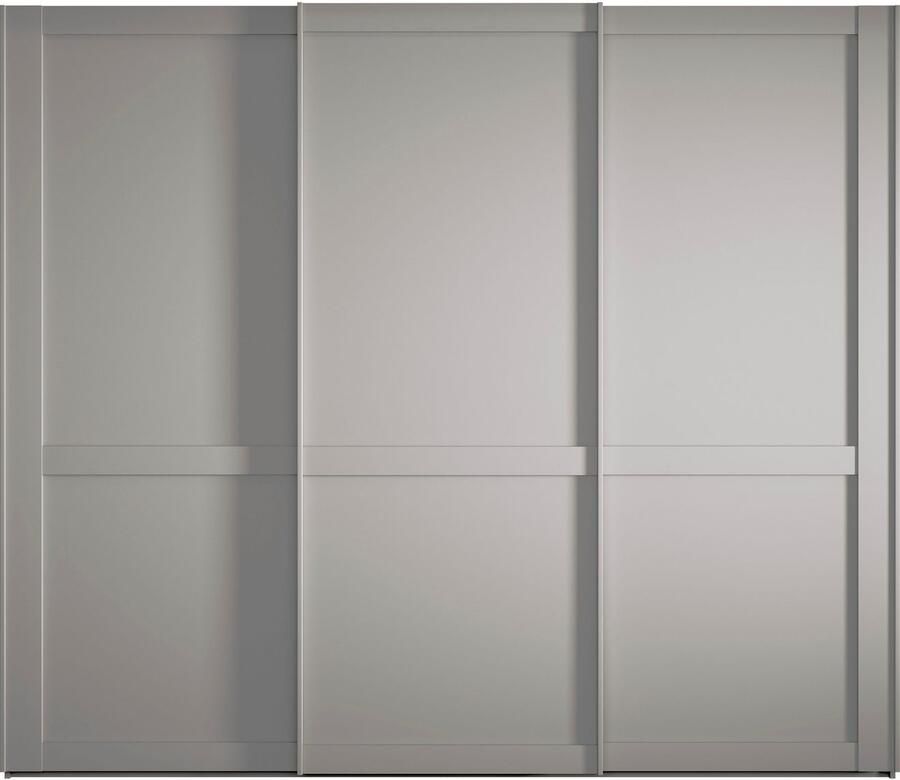 WIEMANN Zweefdeurkast Göteborg Horizontale strook en greeplijsten in rompkleurtint - Foto 2