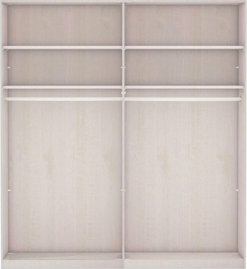 WIEMANN Zweefdeurkast Göteborg Horizontale strook en greeplijsten in rompkleurtint - Foto 2