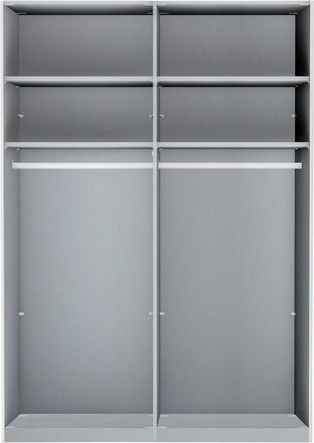 WIEMANN Zweefdeurkast Monaco met glazen front en hoogwaardig beslag - Foto 1