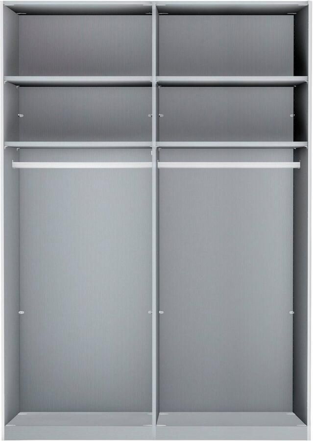 WIEMANN Zweefdeurkast Monaco met glazen front en hoogwaardig beslag