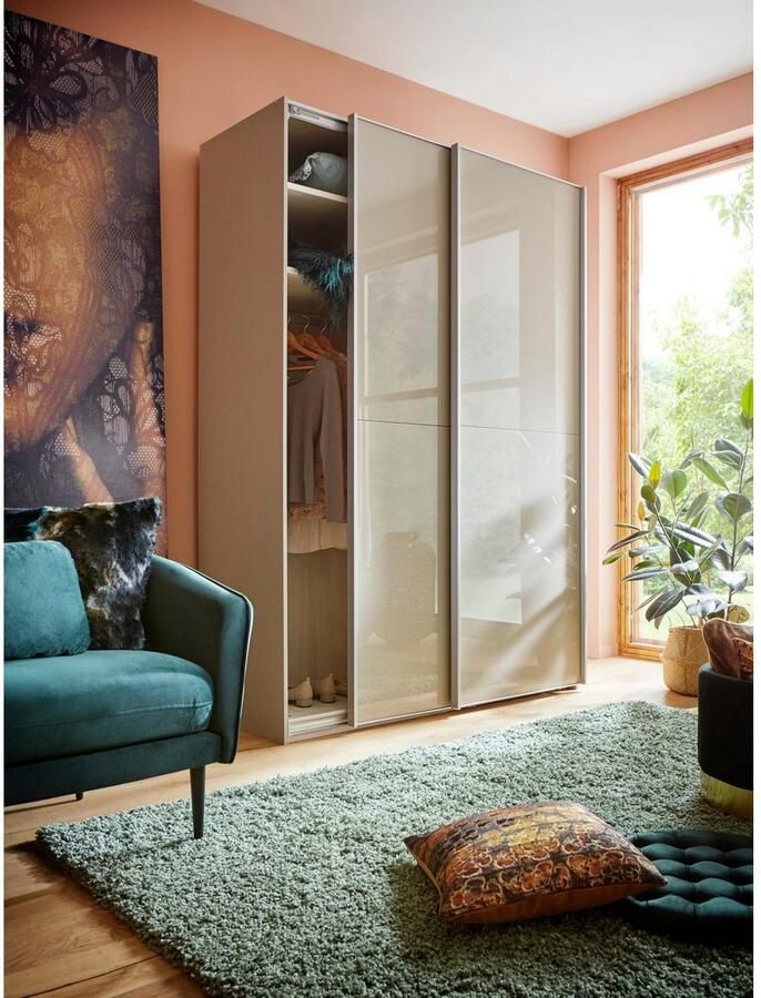 WIEMANN Zweefdeurkast Orion Kledingkast Kast Linnenkast met schuifdeuren - Foto 2