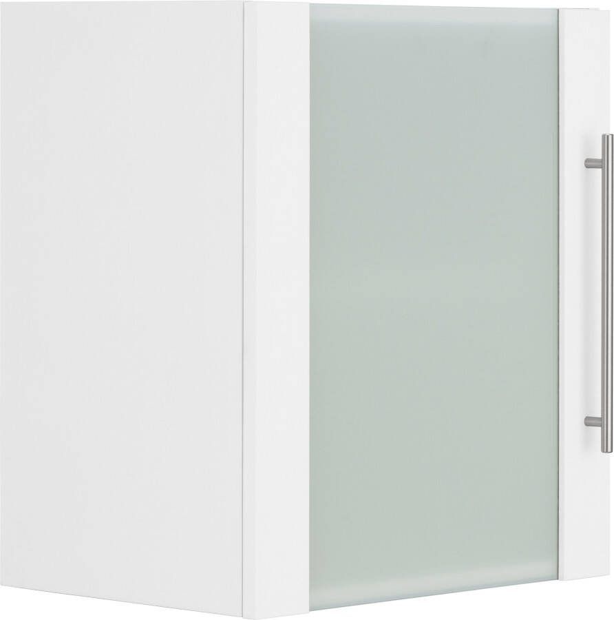 Wiho Küchen Hangend kastje met glasdeur Unna Front met glasinzet