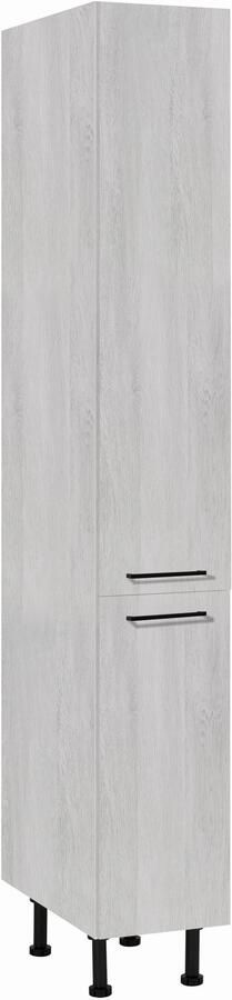 Wiho Küchen Apothekerskast Nisos 30 cm breed soft-close in lades verstelbare voeten zonder blad - Foto 3