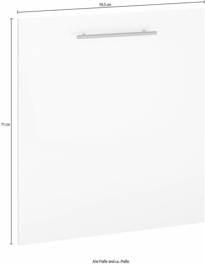 Wiho Küchen Frontstrook Ela 60 cm breed voor volledig integreerbare inbouwvaatwasser - Foto 2