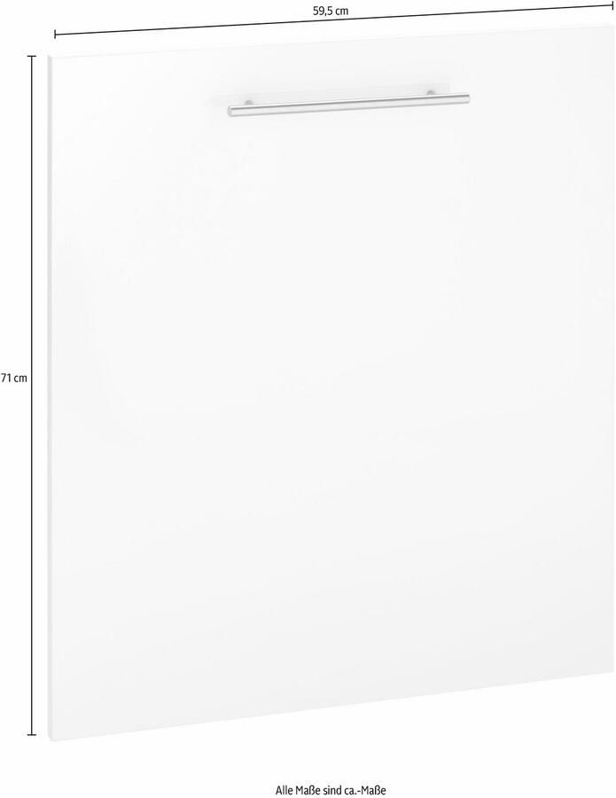 Wiho Küchen Frontstrook Ela 60 cm breed voor volledig integreerbare inbouwvaatwasser - Foto 2