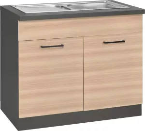 Wiho Küchen Gootsteenkast 100 cm breed