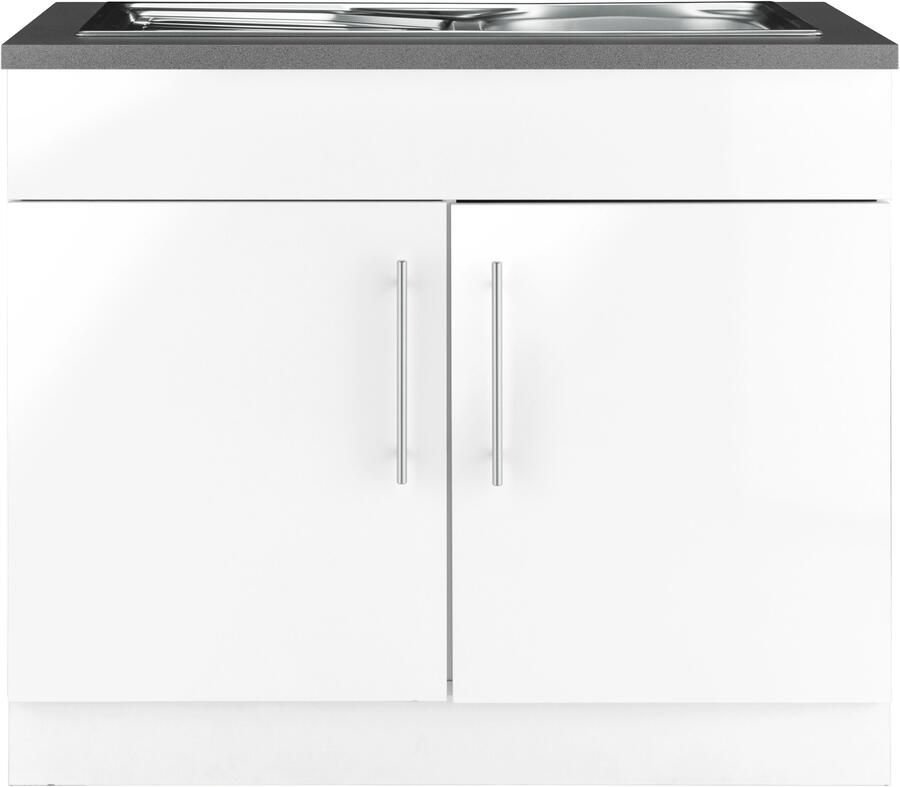 Wiho Küchen Gootsteenkast Cali 100 cm breed - Foto 6