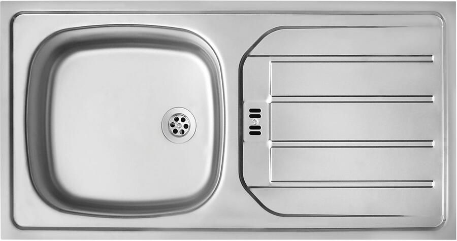 Wiho Küchen Gootsteenkast Chicago 110 cm breed inclusief deur voet voor vaatwassers - Foto 3