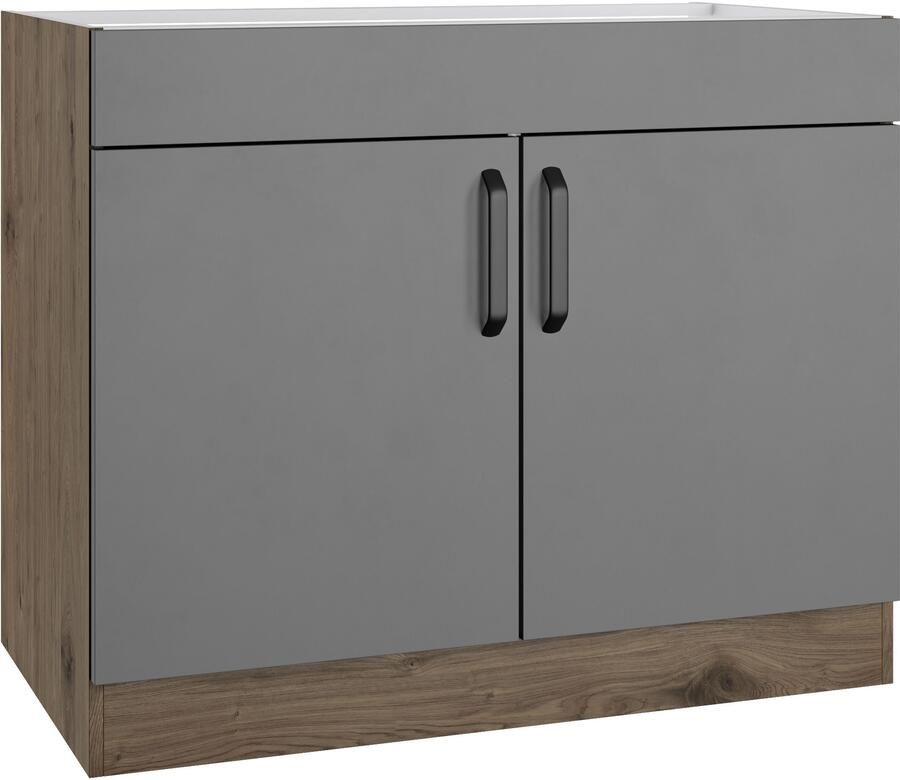 Wiho Küchen Gootsteenkast Elba Breedte 100 cm - Foto 3