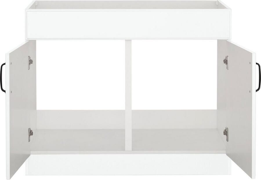 Wiho Küchen Gootsteenkast Erla 100 cm breed met paneelfront zonder werkblad - Foto 3