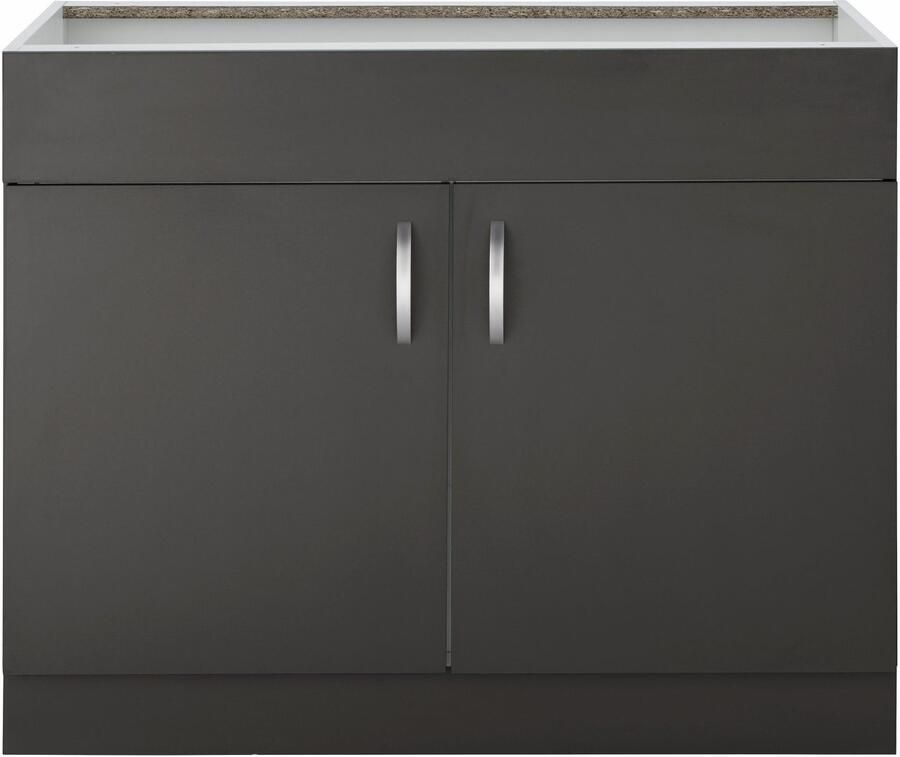 Wiho Küchen Gootsteenkast Flexi Breedte 100 cm