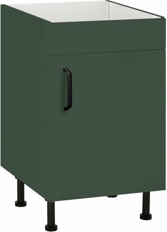 Wiho Küchen Gootsteenkast Simi 50 cm breed met verstelbare voeten zonder werkblad - Foto 3