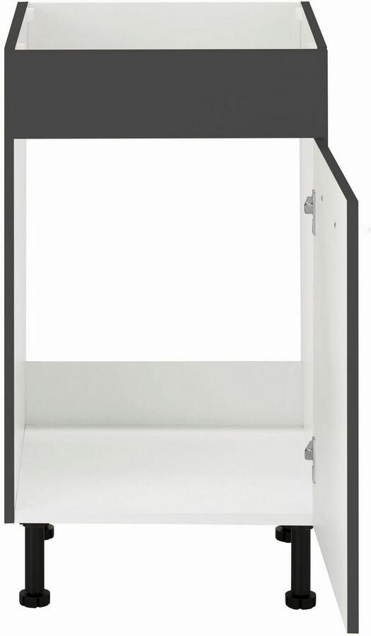 Wiho Küchen Gootsteenkast Simi 50 cm breed met verstelbare voeten zonder werkblad