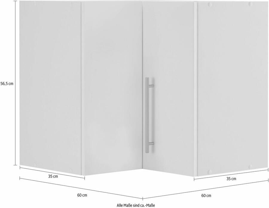 Wiho Küchen Hangend hoekkastje Cali 60 cm breed