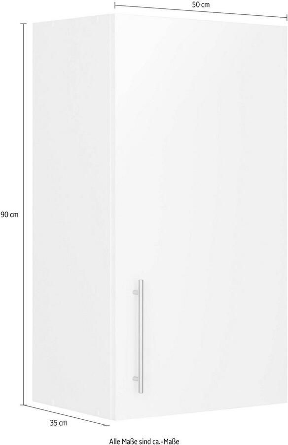 Wiho Küchen Hangend kastje Cali 50 cm breed 90 cm hoog - Foto 2