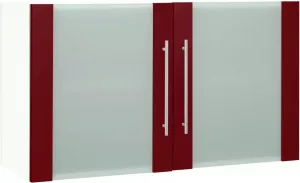 Wiho Küchen Hangend kastje met glasdeur Breedte 100 cm