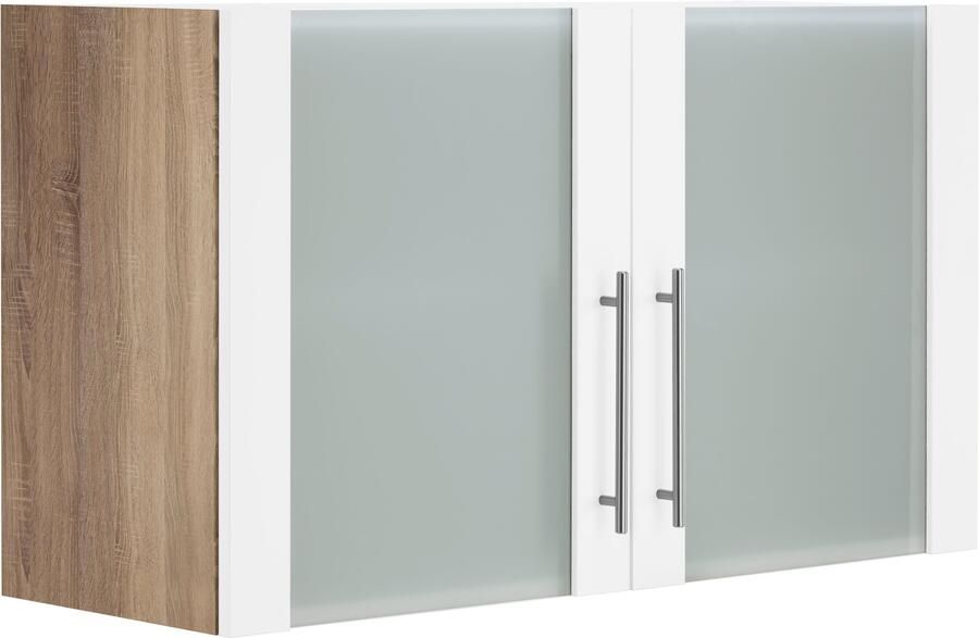 Wiho Küchen Hangend kastje met glasdeur Cali Front met glasinzet - Foto 4