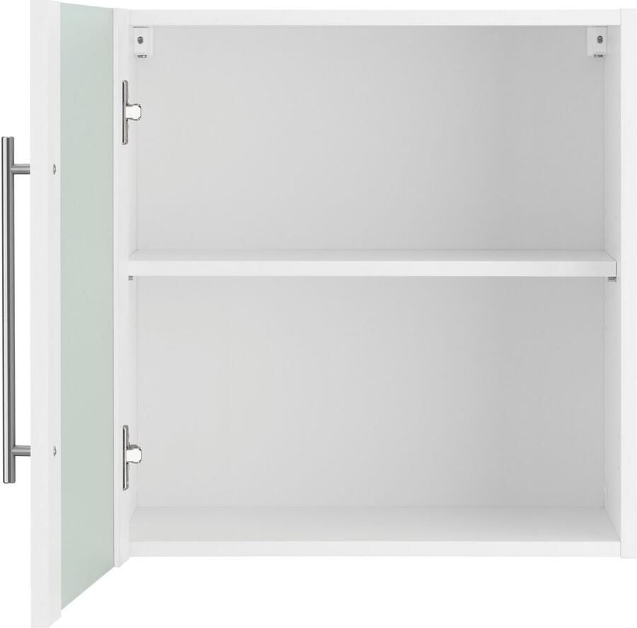 Wiho Küchen Hangend kastje met glasdeur Unna Front met glasinzet