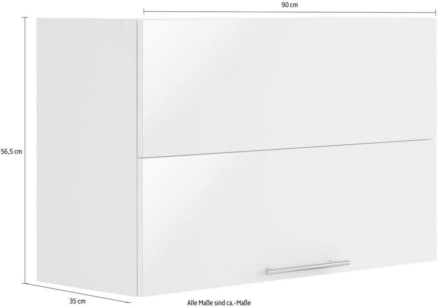 Wiho Küchen Hangend kastje met vouwklep Cali Breedte 90-130 cm - Foto 2
