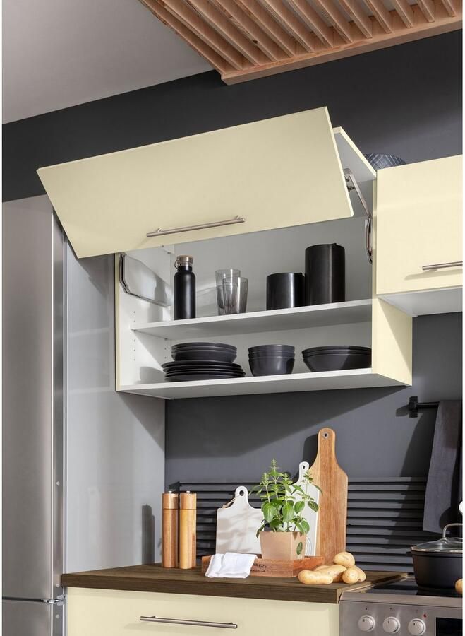 Wiho Küchen Hangend kastje met vouwklep Unna 90 cm breed met soft-closefunctie - Foto 2