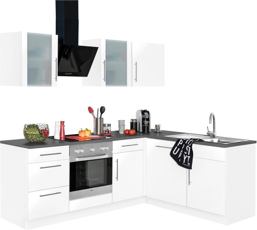 Wiho Küchen Hoekkeuken Cali zonder e-apparaten breedte 220 x 170 cm