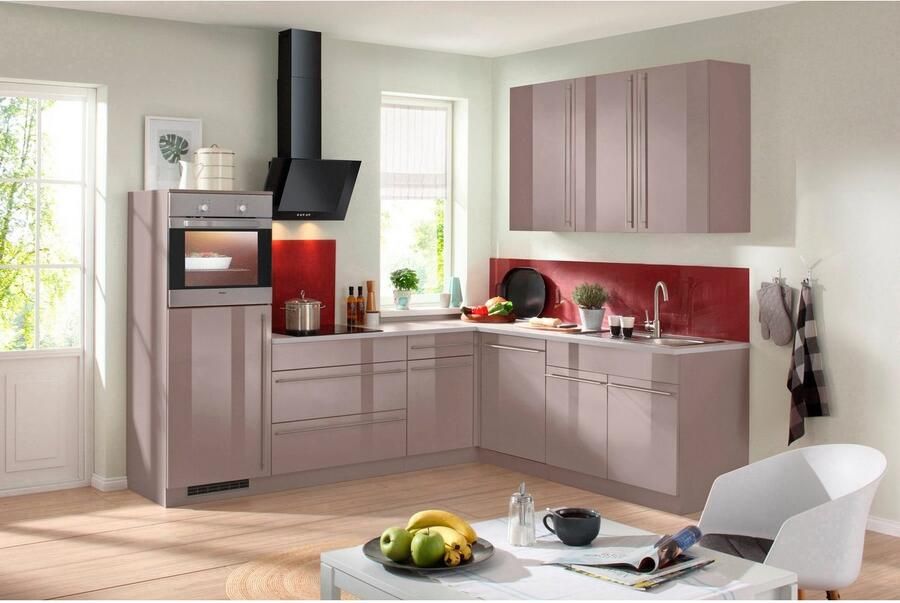 Wiho Küchen Hoekkeuken Chicago zonder elektrische apparaten breedte 260 220 cm - Foto 2