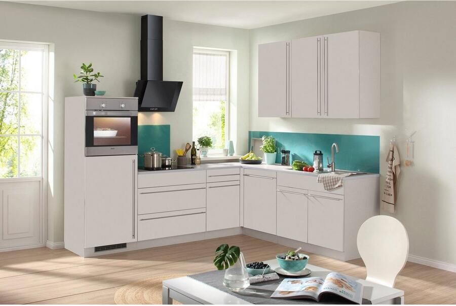 Wiho Küchen Hoekkeuken Chicago zonder elektrische apparaten breedte 260 220 cm - Foto 2