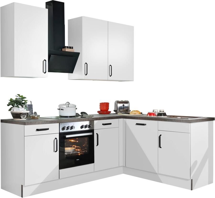 Wiho Küchen Hoekkeuken "Simi" met verstelbare voeten optioneel met elektrische apparaten - Foto 7