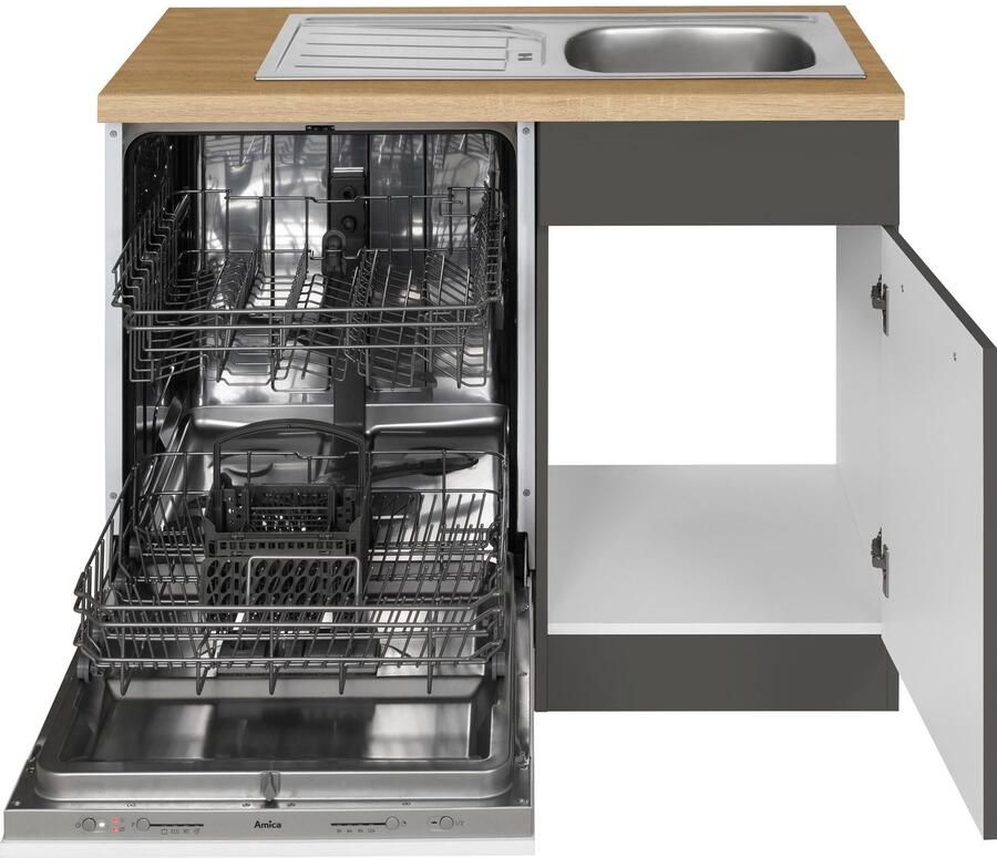 Wiho Küchen Hoekkeuken Unna zonder e-apparaten breedte 220 x 170 cm - Foto 3