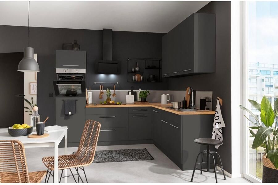 Wiho Küchen Hoekkeuken Unna zonder elektrische apparaten breedte 260 x 220 cm - Foto 7