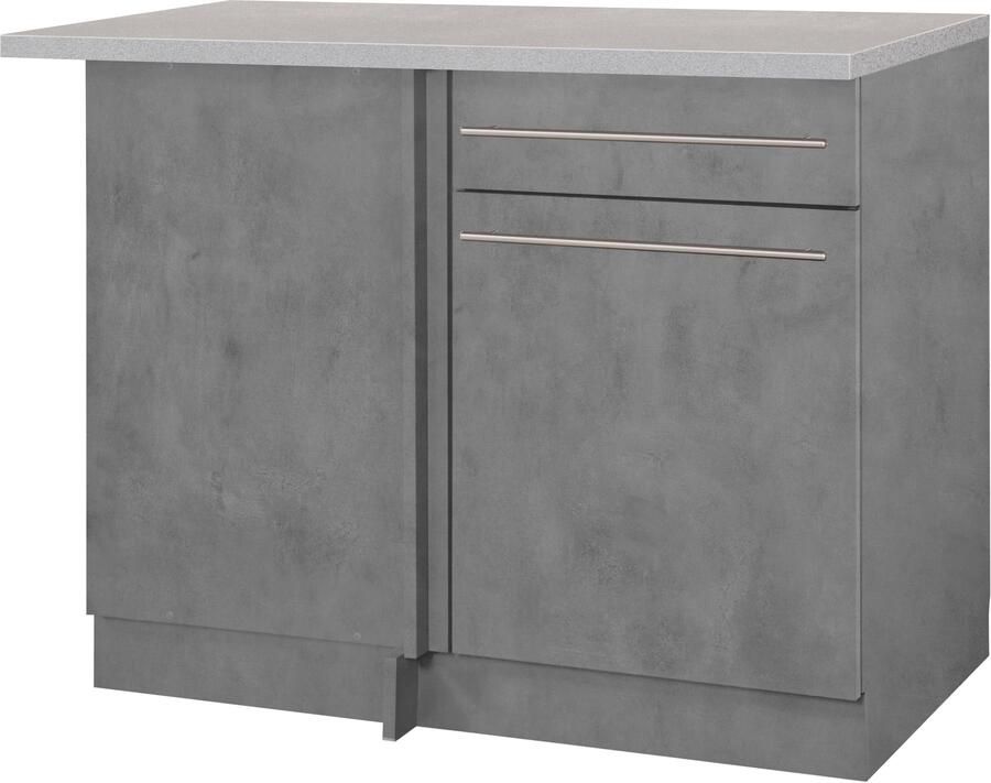 Wiho Küchen Hoekonderkast Chicago 110 cm breed voor een optimaal gebruik van de ruimte - Foto 3