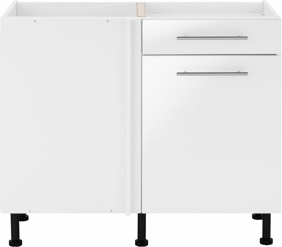 Wiho Küchen Hoekonderkast Ela met metalen handvatten - Foto 2