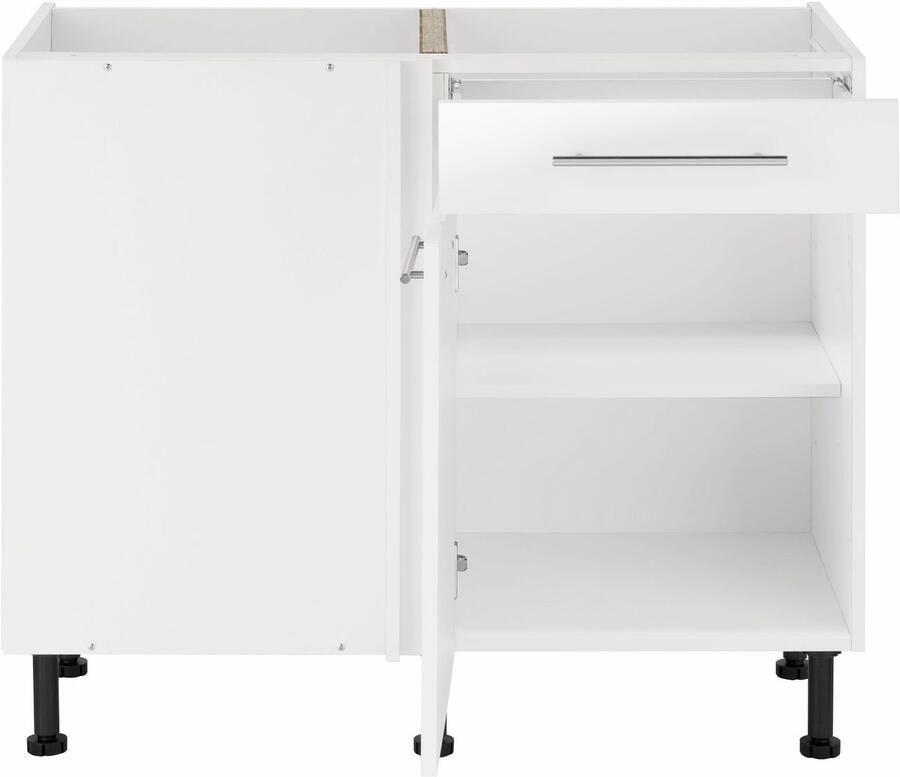 Wiho Küchen Hoekonderkast Ela met metalen handvatten - Foto 3