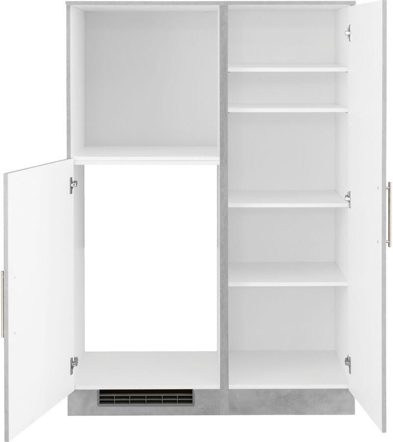 Wiho Küchen Keuken "Cali" Back- Koelmodule optioneel met elektrische apparaten breedte 110 cm