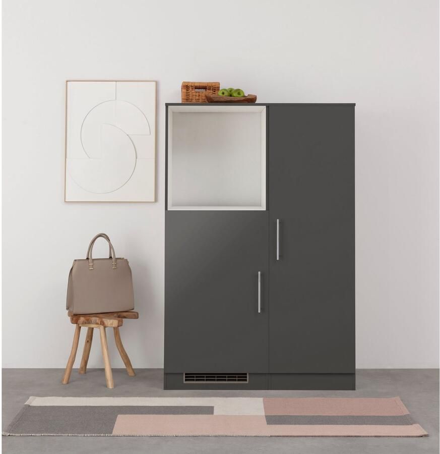 Wiho Küchen Keuken "Cali" Back- Koelmodule optioneel met elektrische apparaten breedte 110 cm