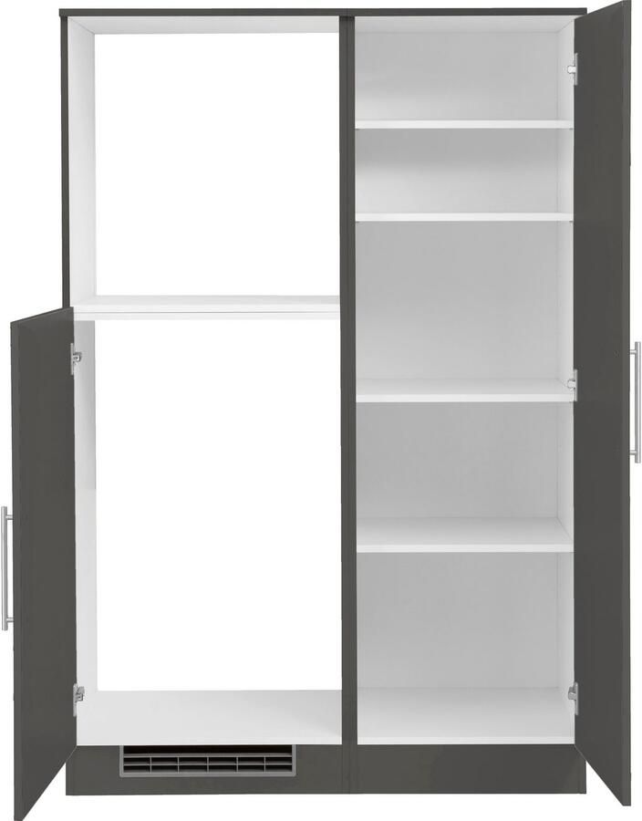 Wiho Küchen Keuken "Cali" Back- Koelmodule optioneel met elektrische apparaten breedte 110 cm - Foto 2