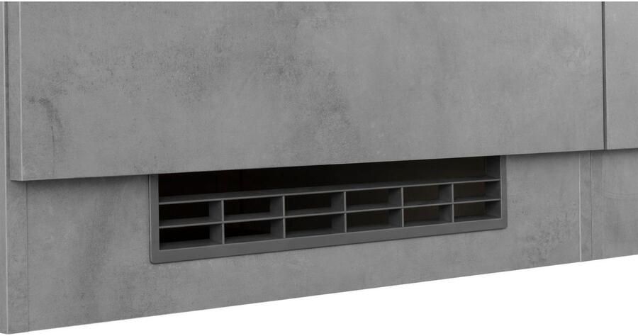 Wiho Küchen Keuken Cali Koelombouwkast met opbergruimte optioneel met elektrische apparaten breedte 90 cm - Foto 4