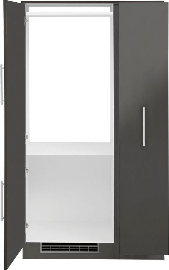 Wiho Küchen Keuken Cali Koelombouwkast met opbergruimte optioneel met elektrische apparaten breedte 90 cm - Foto 3