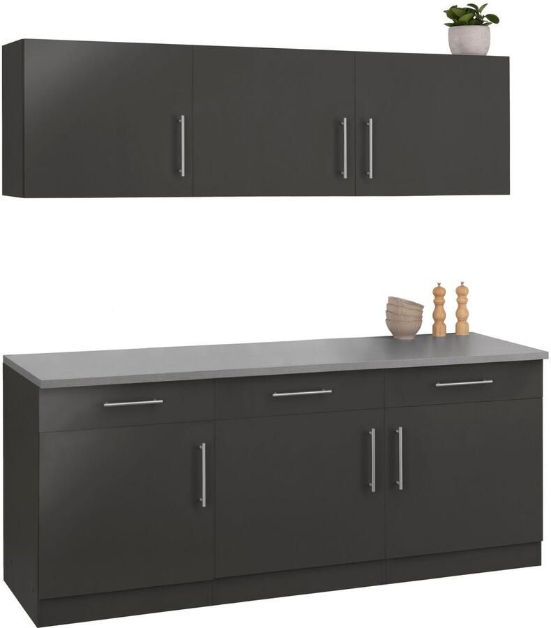 Wiho Küchen Keuken Cali zonder elektrische apparaten breedte 180 cm - Foto 3