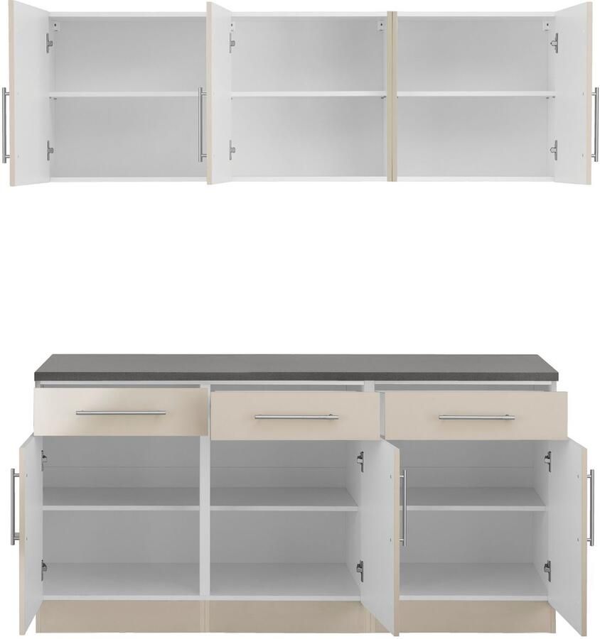 Wiho Küchen Keuken Cali zonder elektrische apparaten breedte 180 cm