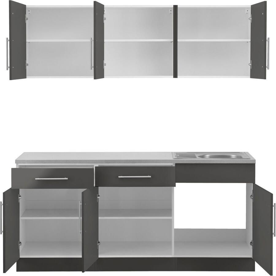 Wiho Küchen Keuken Cali zonder elektrische apparaten breedte 180 cm