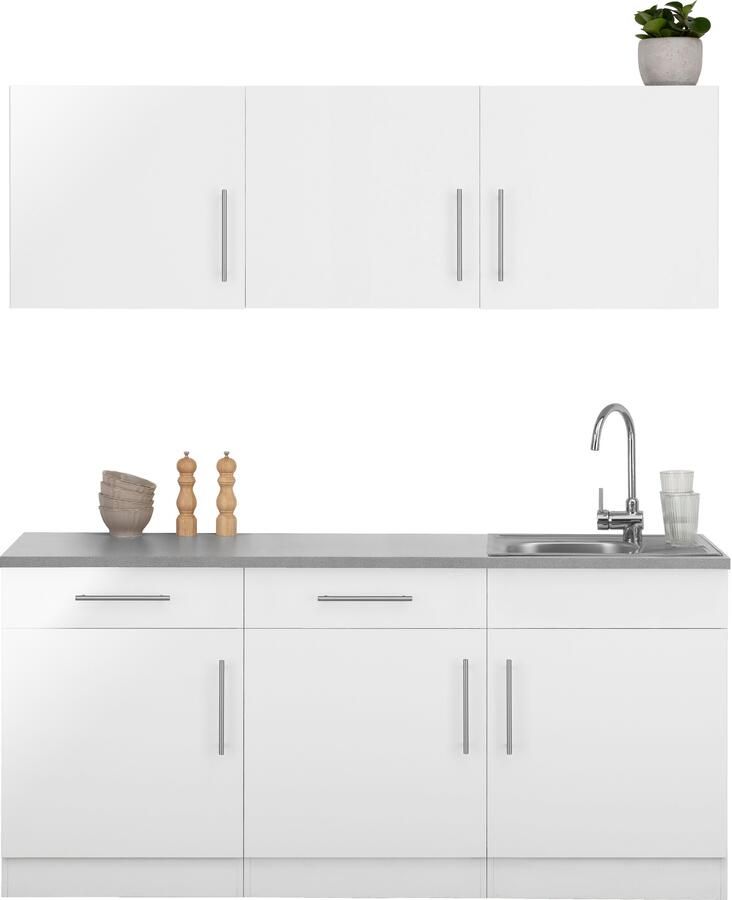 Wiho Küchen Keuken Cali zonder elektrische apparaten breedte 180 cm - Foto 6