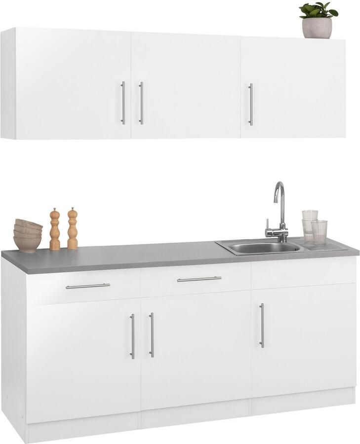 Wiho Küchen Keuken Cali zonder elektrische apparaten breedte 180 cm - Foto 3