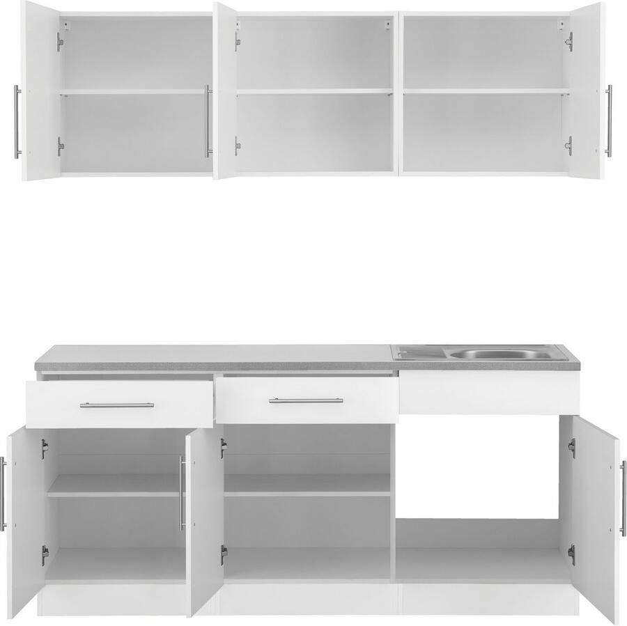 Wiho Küchen Keuken Cali zonder elektrische apparaten breedte 180 cm