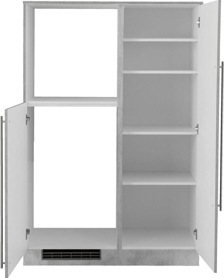 Wiho Küchen Keuken Chicago Back- Koelmodule optioneel met elektrische apparaten breedte 110 cm