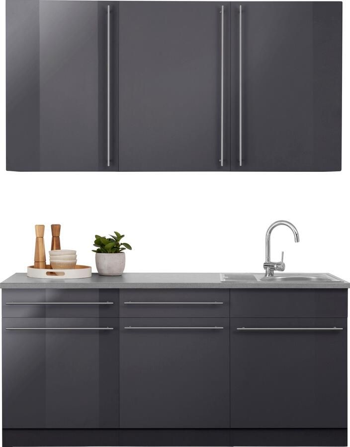 Wiho Küchen Keuken Chicago inclusief spoelbak breedte 180 cm - Foto 6