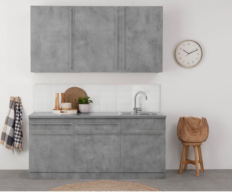 Wiho Küchen Keuken Chicago inclusief spoelbak breedte 180 cm - Foto 3