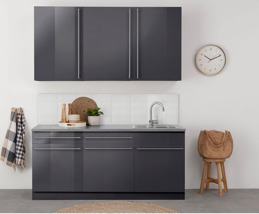 Wiho Küchen Keuken Chicago inclusief spoelbak breedte 180 cm - Foto 3