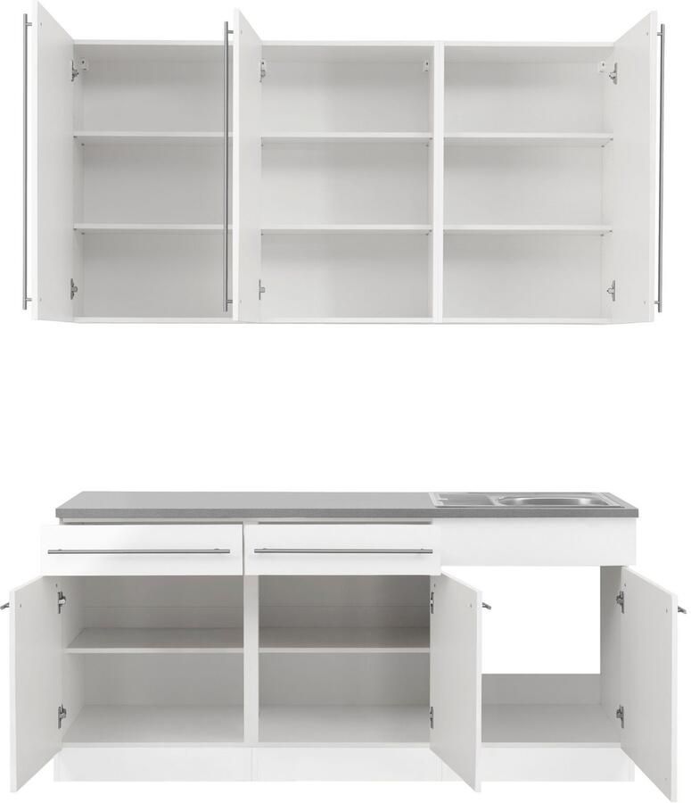 Wiho Küchen Keuken Chicago inclusief spoelbak breedte 180 cm - Foto 2