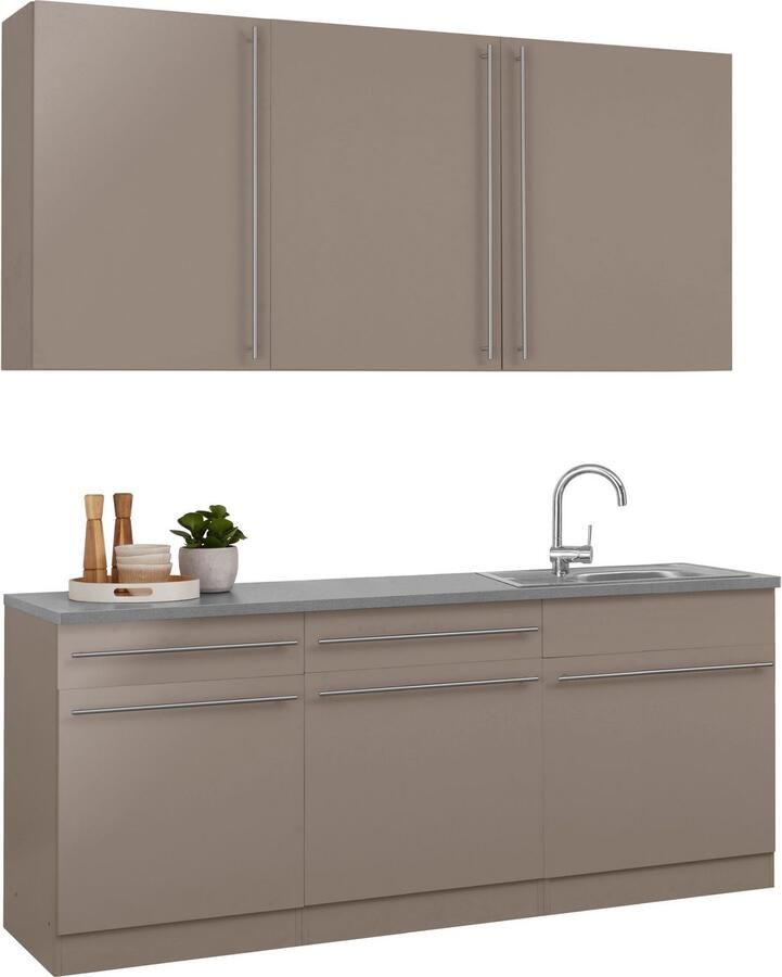 Wiho Küchen Keuken Chicago inclusief spoelbak breedte 180 cm - Foto 4